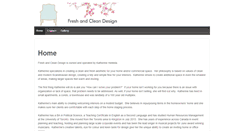 Desktop Screenshot of freshandcleandesign.com