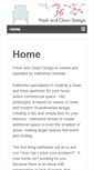 Mobile Screenshot of freshandcleandesign.com